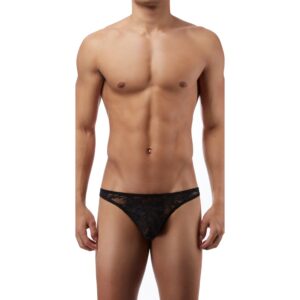 Lace Elegance Men’s Brief Underwear